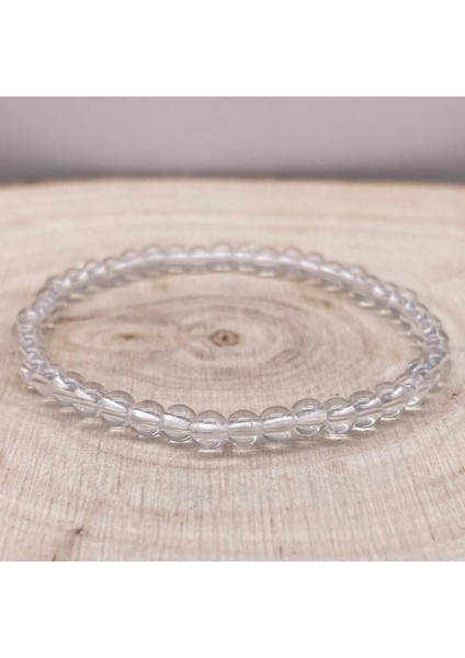 Kristal Kuvars Enerji Yükseltme: Unisex Doğal Taş Bileklik fiyatları