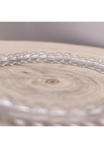 Kristal Kuvars Enerji Yükseltme: Unisex Doğal Taş Bileklik modelleri