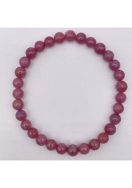 Nadir Bulunan Rubi Taşı Coşku Dolu: Unisex Doğal Taş Bileklik modelleri