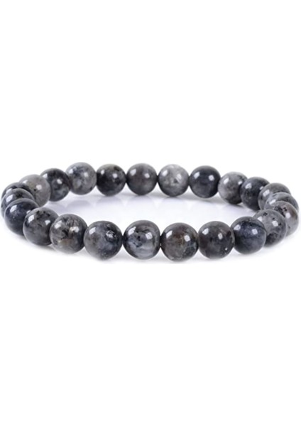 A+ Kalite | Larvikite Doğal Taş Bileklik > Sertifikalı + Doğal Taş Hediyeli