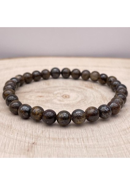 Bronzit Taşının Verdiği Iç Barış: Unisex Doğal Taş Bileklik