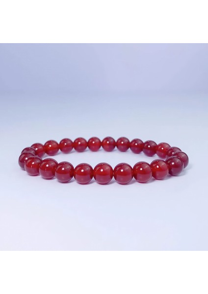 A+ Kalite | Doğanın Sıcaklığıyla Parılda - Karneol Doğal Taş Bileklik > Sertifikalı - Handcrafted fiyatları