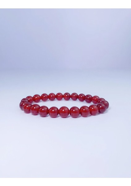 A+ Kalite | Doğanın Sıcaklığıyla Parılda - Karneol Doğal Taş Bileklik > Sertifikalı - Handcrafted fırsatları