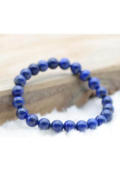 Ruhunuzun Derinliklerinde Hakimiyet Lapis Lazuli: Unisex Doğal Taş Bileklik fırsatları