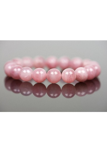 Kadın Rose Quartz Doğal Taş Bileklik