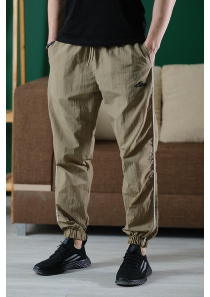 Ccw Paçası Lastikli Kort Paraşüt Şeritli Outdoor Erkek Eşofman Alt fiyatları