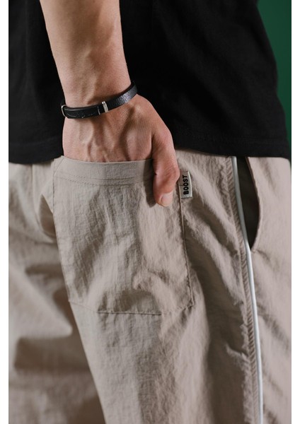 Ccw Paçası Lastikli Kort Paraşüt Şeritli Outdoor Erkek Eşofman Alt indirimleri