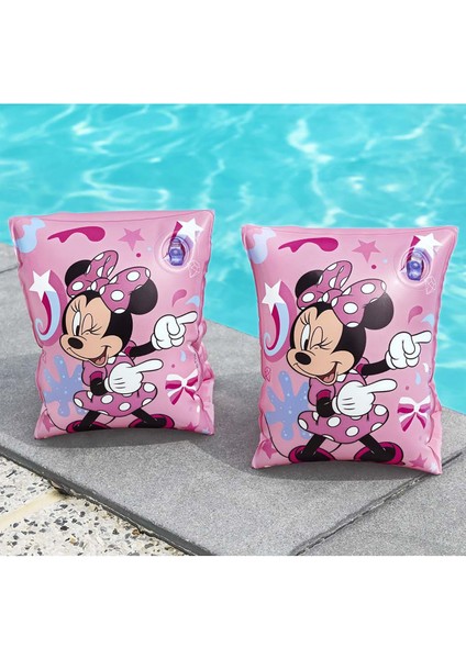 Disney Junior® Minnie Mouse 15X25CM. Yüzme Kollukları: Kolay Şişir, Pratik Taşı, Güvenle Yüz! fırsatları