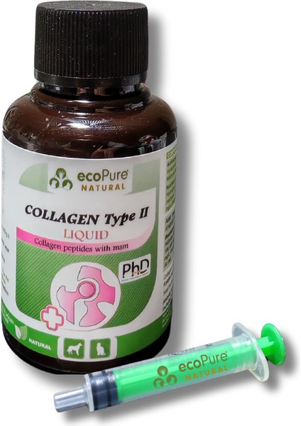 Collagen Type Iı Liquid 50ML Kedi ve Köpekler Için Tip 2kollajen