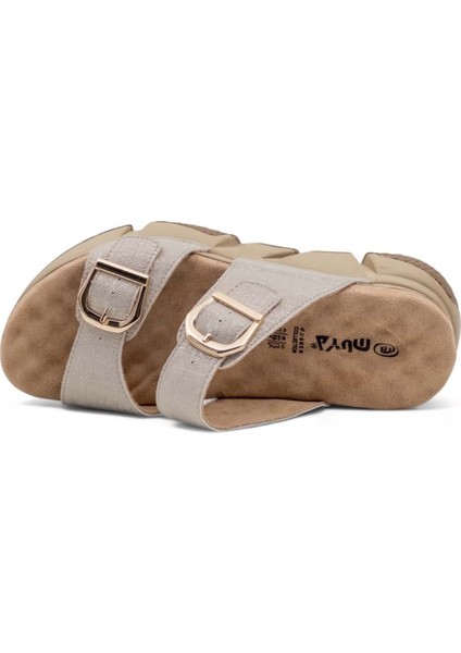 Kiirus Anatomik Taban Kadın Terlik Bej indirimleri