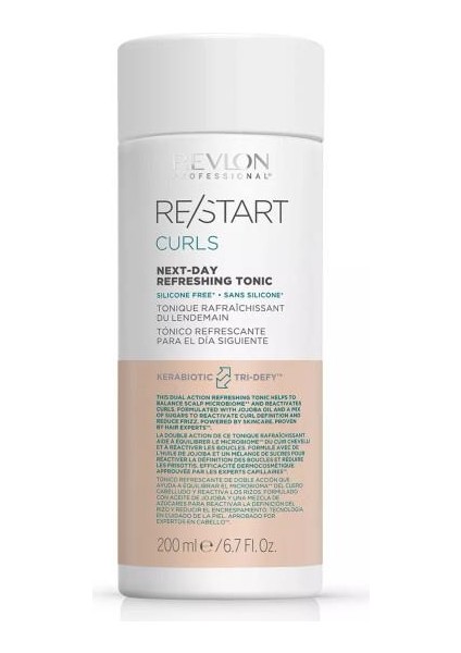 Restart Curls Next-Day Refreshıng Tonıc 200 ml Sulfate & Silicone Free