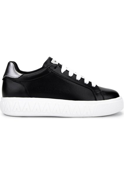 Kadın Hakiki Deri Siyah Sneakers & Spor Ayakkabı 1040 91V1311 Bn Ayk Y25 Black/gunmetal