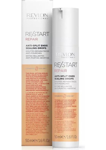 Restart Restoratıve Antı-Splıt Ends Sealıng Drops 50 ml