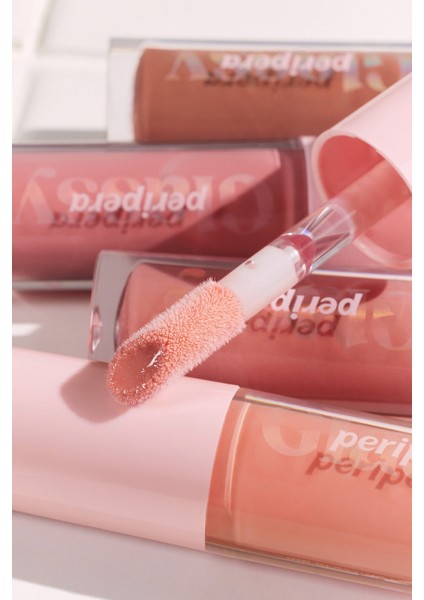 Dudaklara Dolgun ve Işıltılı Görünüm Sunan Gloss PERIPERA Ink Glasting Lip Gloss (9 Grow On You)
