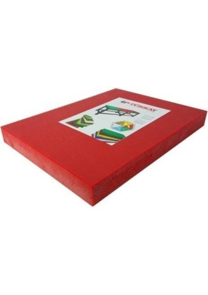Polietilen Kesme Tahtası Kırmızı 50X30X4CM