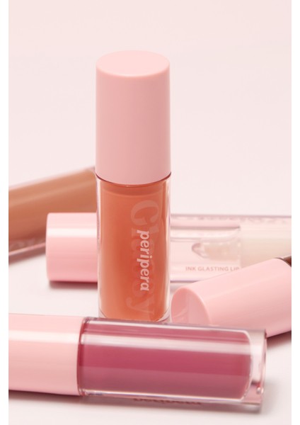 Dudaklara Dolgun ve Işıltılı Görünüm Sunan Gloss PERIPERA Ink Glasting Lip Gloss (4 Good On You)