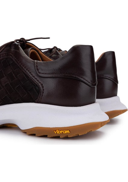 Erkek Hakiki Deri Kahverengi Sneakers & Spor Ayakkabı 1092 22221 Erk Ayk Y25 Kahve Dr/suet Orgu fırsatları