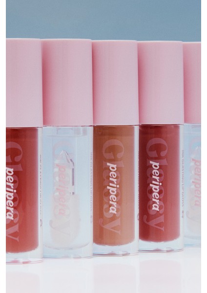 Dudaklara Dolgun ve Işıltılı Görünüm Sunan Gloss PERIPERA Ink Glasting Lip Gloss (3 Chilling Rosy)