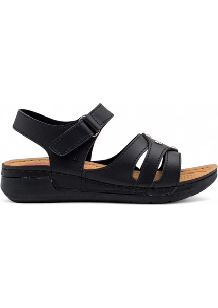 1720 Kadın Sandalet Siyah