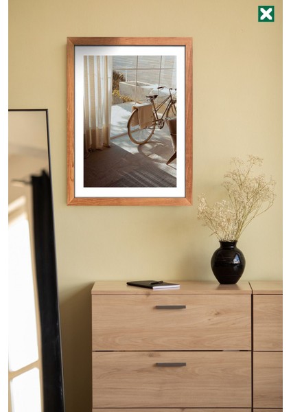 Minimal Style 3'lü Set Çerçeve Görünümlü Modern Mdf Tablo