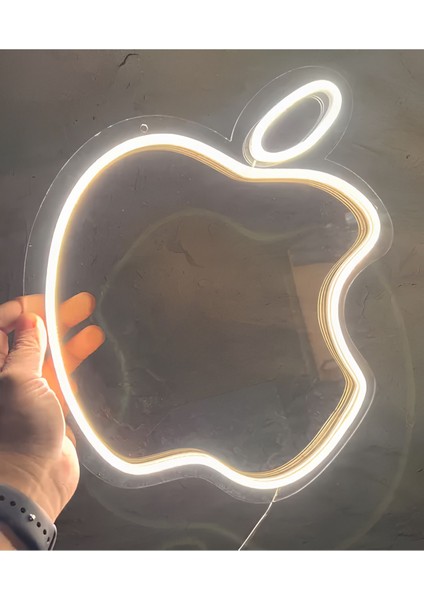 Âpplê Neon LED Tabela Dekoratif Aydınlatma