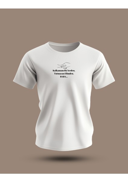 Babalar Günü Için Özel Olarak Tasarım T-Shirt