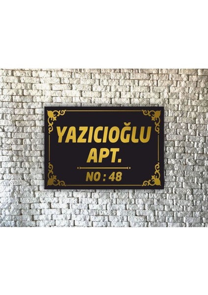 Apartman Isimliği- Apartman Tabelası fiyatları