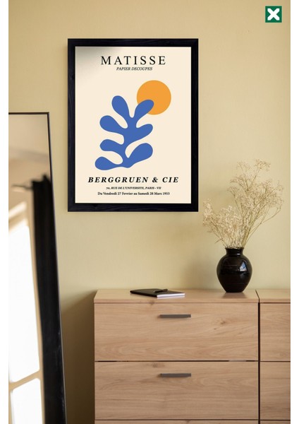 Dekoratif 3’lü Set Çerçeve Görünümlü Modern Mdf Tablo ,