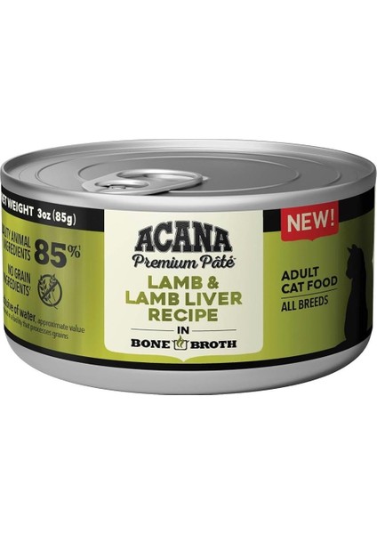 Lamb Cat Canned 85 gr