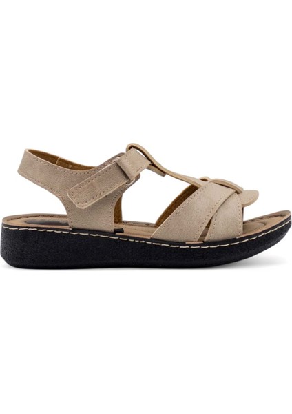 Pamira Kadın Sandalet Bej