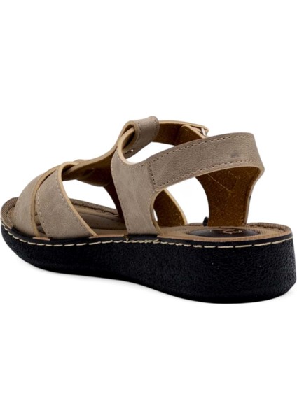Pamira Kadın Sandalet Bej fırsatları