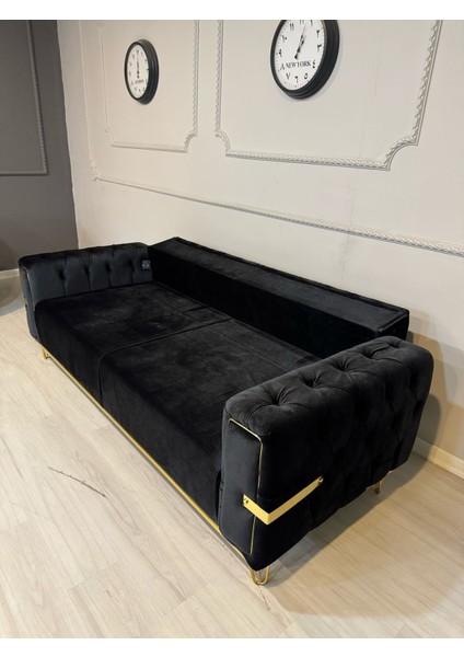 Lüpen Kanepe, 3'lu Koltuk, Salon Oturma Odasi Üçlü Kanepe (Demonte)