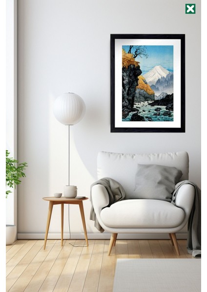 Hiroaki Takahashi Dekorize 3'lü Set , Çerçeve Görünümlü Modern Mdf Tablo