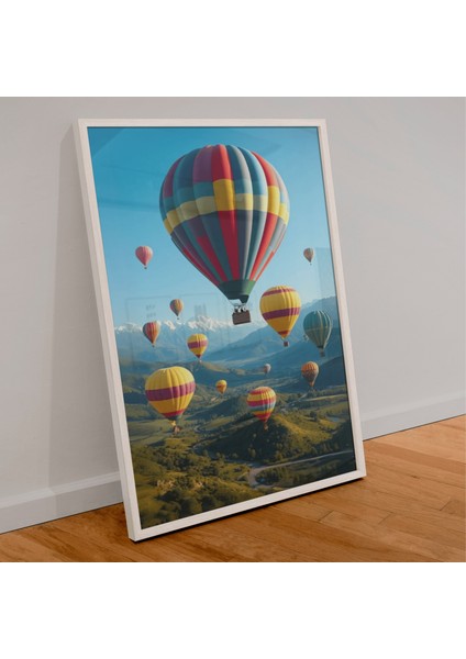 1000 Parça Puzzle Renkli Zeplinler