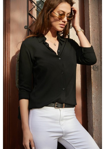 Munn Collection Dokuma Viskon Kumaş Efsane Gömlek modelleri