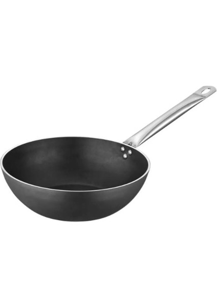 Net Çelik Inci Serisi 30 cm Wok Tava