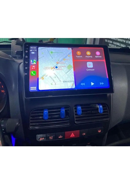 Fıat DOBLO (2010-2014 Yıl) Multimedya Android Sürüm 13 Kablosuz Carplay Navigasyon 10.2 Inç Ekran 4G Ram + 64GB Hafıza Çerçeve ve arka görüş kamerası ile