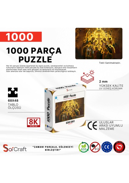 1000 Parça Puzzle Azizler