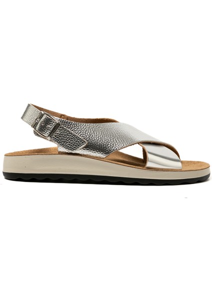 T4 429 Fe Kadın Sneaker ( Günlük) 77 G61 Zc Fly Flot Sandal 6331-SILVER