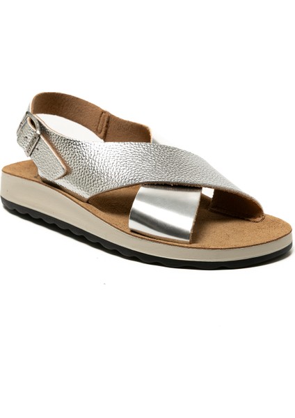 T4 429 Fe Kadın Sneaker ( Günlük) 77 G61 Zc Fly Flot Sandal 6331-SILVER fırsatları