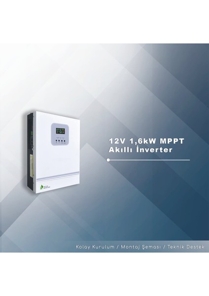 2 Kw Maxı Solar Paket Sistem (2000W/GÜN)