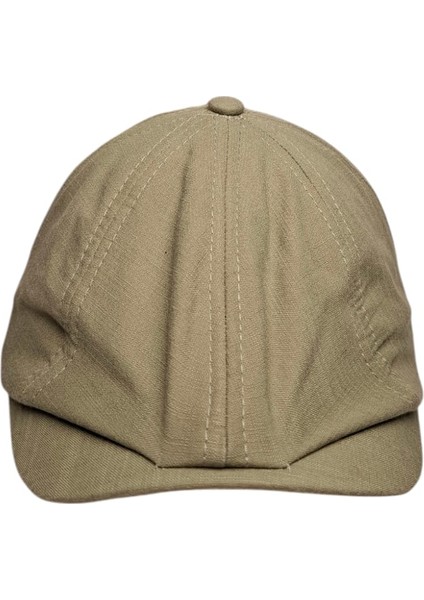 Spteks Kitti 1-3 Yaş Erkek Bebe Koyu Haki Renk Yazlık Kasket Şapka