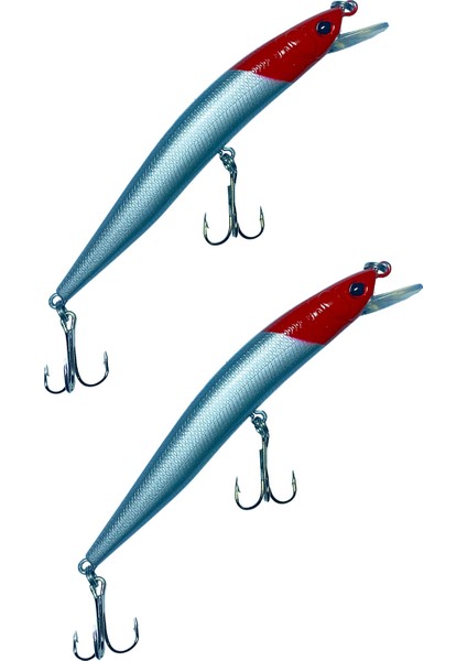 10 cm 8,4 gr Rapala Balık Yemi Kurşun Arkası Olta Yem Seti Karbon Çelik Iğne 9 Renk
