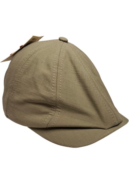 Spteks Kitti 1-3 Yaş Erkek Bebe Koyu Haki Renk Yazlık Kasket Şapka modelleri