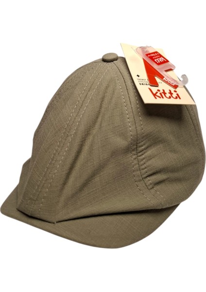 Spteks Kitti 1-3 Yaş Erkek Bebe Koyu Haki Renk Yazlık Kasket Şapka fırsatları