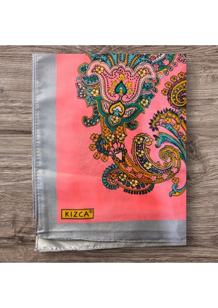 Vual Ipek Şal Paisley Motifli