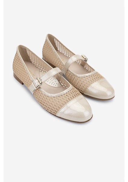 Kadın Deri & Tekstil Comfort Ayakkabı 611 H10037-386 Bn Ayk Y25 Sand/beıge fiyatları