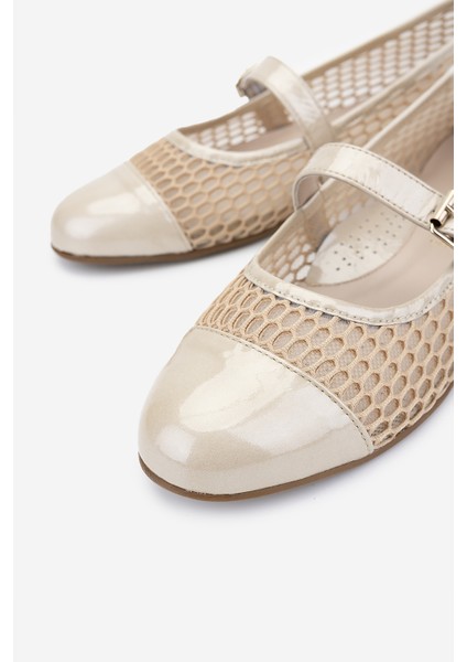 Kadın Deri & Tekstil Comfort Ayakkabı 611 H10037-386 Bn Ayk Y25 Sand/beıge modelleri