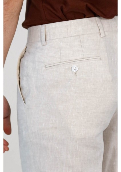 Keten Slim Pantolon modelleri