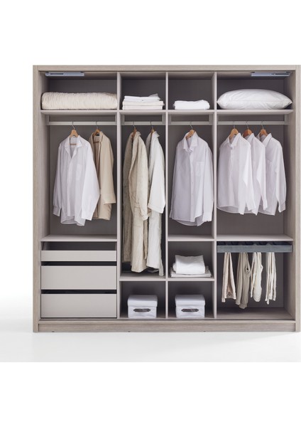 Varena Sürgü Kapaklı Gardırop fiyatları